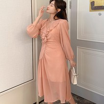 어썸풀 루페 프릴 원피스