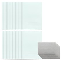 모노라이크 베이직 엽서 봉투 30p + 스티커 30p 세트, 민트, 1세트