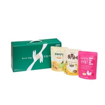 쿠키아 두부과자 3종 선물세트, 600g, 1세트