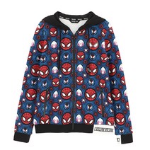 볼빅 여성용 골프 마블 시리즈 스파이더맨 여성용 후드 집업 VLMTL981