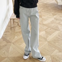 슈가펀 여성용 힐렌 파스텔톤 와이드팬츠