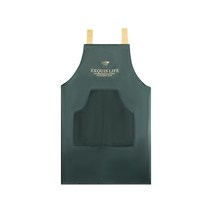 퀵살림 가정용 주방 방수 빅포켓 모던 앞치마, 02 짙은 녹색, 1개