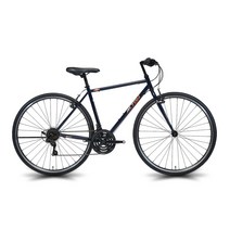 알톤 스포츠 22 스피어 700C 하이브리드 자전거 미조립 430mm, 169cm, 블랙