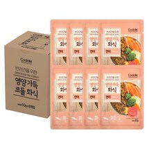 코들 강아지 영양가득 화식 8p, 연어, 50g, 1세트