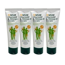 우주상사 바르는 MSM글루코에이드 앤 오메가3 크림, 4개, 120ml