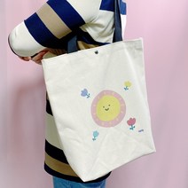 한땀작업실 가벼운 캔버스 빅사이즈 에코백