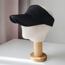 바비수 케이디 넓은챙 밴딩 썬캡