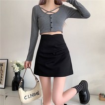 몬드스팟 여성용 A라인 로블 스커트 MO312