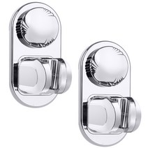 생활공식 3단각도 흡착식 샤워기 거치대, 2개