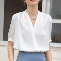 어썸풀 마티니 브이 블라우스