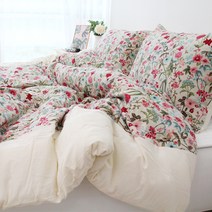 스토리이불 보인다 바이오 린넨 광목 콜라보 차렵이불