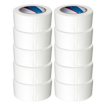 부광테이프 다용도 폼양면테이프 48mm x 4m, 흰색, 10개