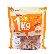 사자 강아지 대용량 실속형 간식 1kg, 1개, 우유치킨껌