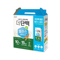 빙그레 더단백 밸런스 로우슈거, 16개, 190ml