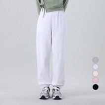 어썸어라운드 여성용 커버 밴딩 조거 팬츠