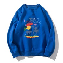 Starry Starry 컬러풀 페인팅 임산부 긴소매 맨투맨