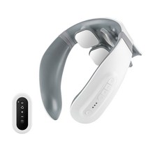 나오테크 4헤드 무선 온열 저주파 목 마사지기 NAO-H6200N + 리모컨