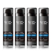 포멀비 포맨 쿨킥 쉐이빙폼 후레쉬 오리지널, 4개, 200ml
