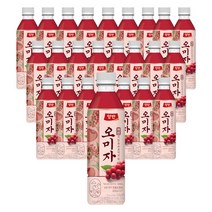 양반 오미자 음료, 24개, 500ml