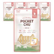 포켓츄 짜먹는 고양이 영양간식 10p, 소고기 + 연어 혼합맛, 5개