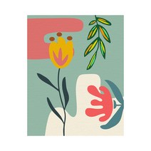 플레이어바웃 블로썸 가든 DIY 명화 그리기 40 x 50 cm 세트, 혼합색상