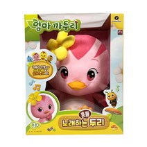 엄마까투리 노래하는 흔들 두리 작동인형, 330mm, 혼합색상