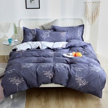 마켓A 이머츄어 양면 이불커버, TYPE04(네이비)