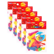 금홍팬시 엠에스 물풍선 50p, 혼합색상, 5개