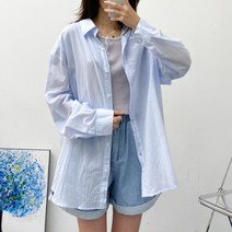 여성용 썸머 파스텔 카라넥 셔츠 MG6NBB219
