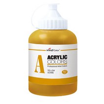 VIVID 아크릴 물감 옐로우오커, 550ml, 1개