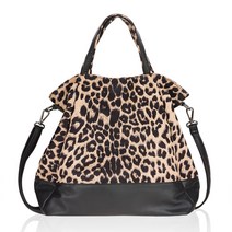 끄레앙 여성용 호피무늬 에코백 1454