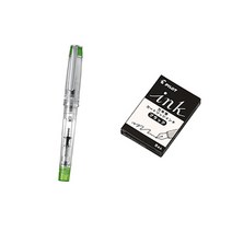 파이롯트 프레라 이로아이 만년필 + 카트리지 5p 세트, CM, TLG(만년필), 블랙(카트리지)