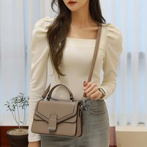 프롬헤븐 여성용 우아 미니 토트 크로스백 H800