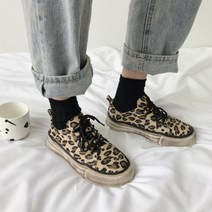 JCP 빈티지 레오파드 스니커즈