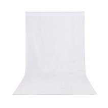 본젠 백드롭 촬영용 크로마키 배경천 화이트 2 x 3 m, VDR-203W