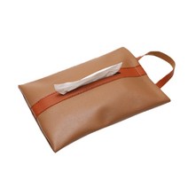 어반카 차량용 크로스 마스크 티슈백, 브라운, 1개