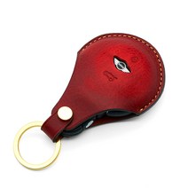 호즈 스마트키 BMW 미니 쿠퍼 차키 케이스 BM03, 금색(가죽장식), 진레드(가죽)