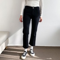 여성용 약기모 슬림부츠컷진