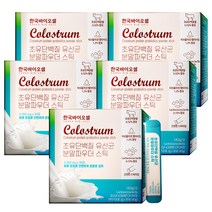 한국바이오셀 초유단백질 유산균 분말파우더 스틱 2g x 30p, 30포, 5개