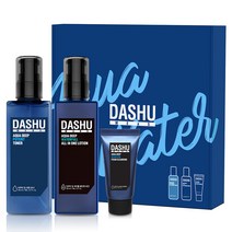 다슈 맨즈 아쿠아 스킨케어 기초 포텐 토너 153ml + 올인원 로션 153ml + 폼클렌징 30ml, 1세트