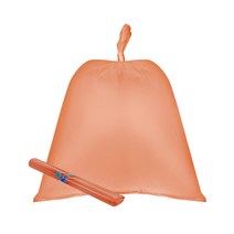 킹스봉 비포 비닐 봉투 주황색 중 55 x 73 cm 30~40L 100p, 1개