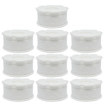 샤워플러스 SF1000SS 세면대 호환 필터, 10개
