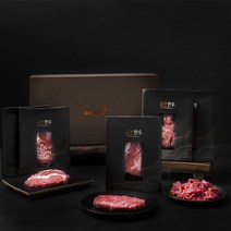 금천한우 1등급 정육혼합 등심 200g + 채끝 200g + 국거리용 200g x 2개입 + 불고기용 200g x 2개입 세트 (냉장), 1세트