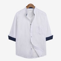 가이스토리 남성용 빅사이즈 코네 7부 셔츠