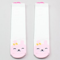 키즈퓨처 아동용 래빗 니삭스 양말 2족