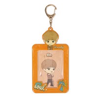 BTS 타이니탄 다이너마이트 포토 카드 키홀더 + 스티커, 키홀더(Jin)