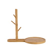 아로무드 심플 다용도 차키 보관 원목 트레이 우물 소