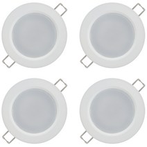 샛별하우스 루체 LED 다운라이트 12cm, 전구색(화이트), 4개