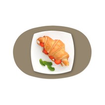 엘로니 파파 에그 실리콘 테이블 매트, 샌드베이지, (300 x 202mm)