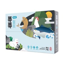 퓨퓨 고양이 간식 미니캔 50g, 황태와 참치, 36개